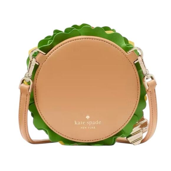 Kate Spade New York Authentic 3D Hamburger Crossbody Bag New - Picture 5 of 5
